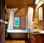 Lower Bathroom with Clawfoot tub